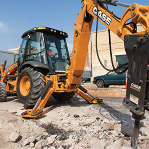 Backhoe Attachments, Breaker