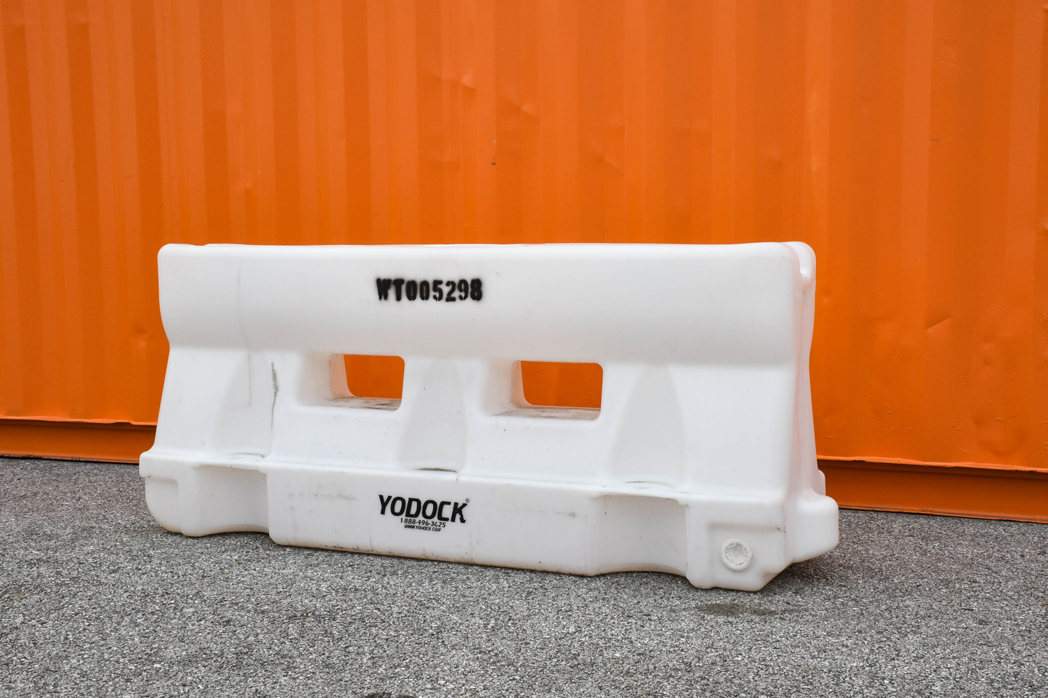 Jersey Barrier, Plastic, Water-Filled