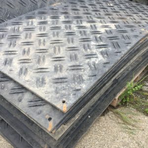 Ground Protection Mats, Polyethylene, 4x8