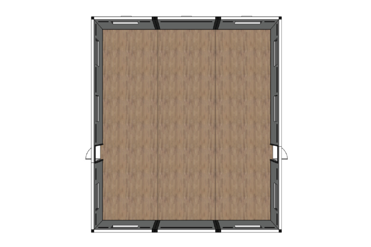 Modular Office Complex, 3-unit, 1440 SF - Image 2