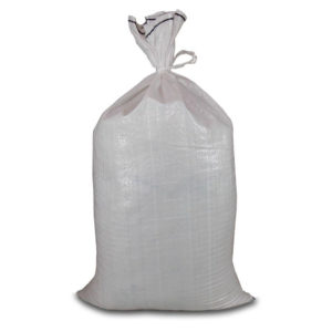 Sand Bags, 18" X 27", White Poly