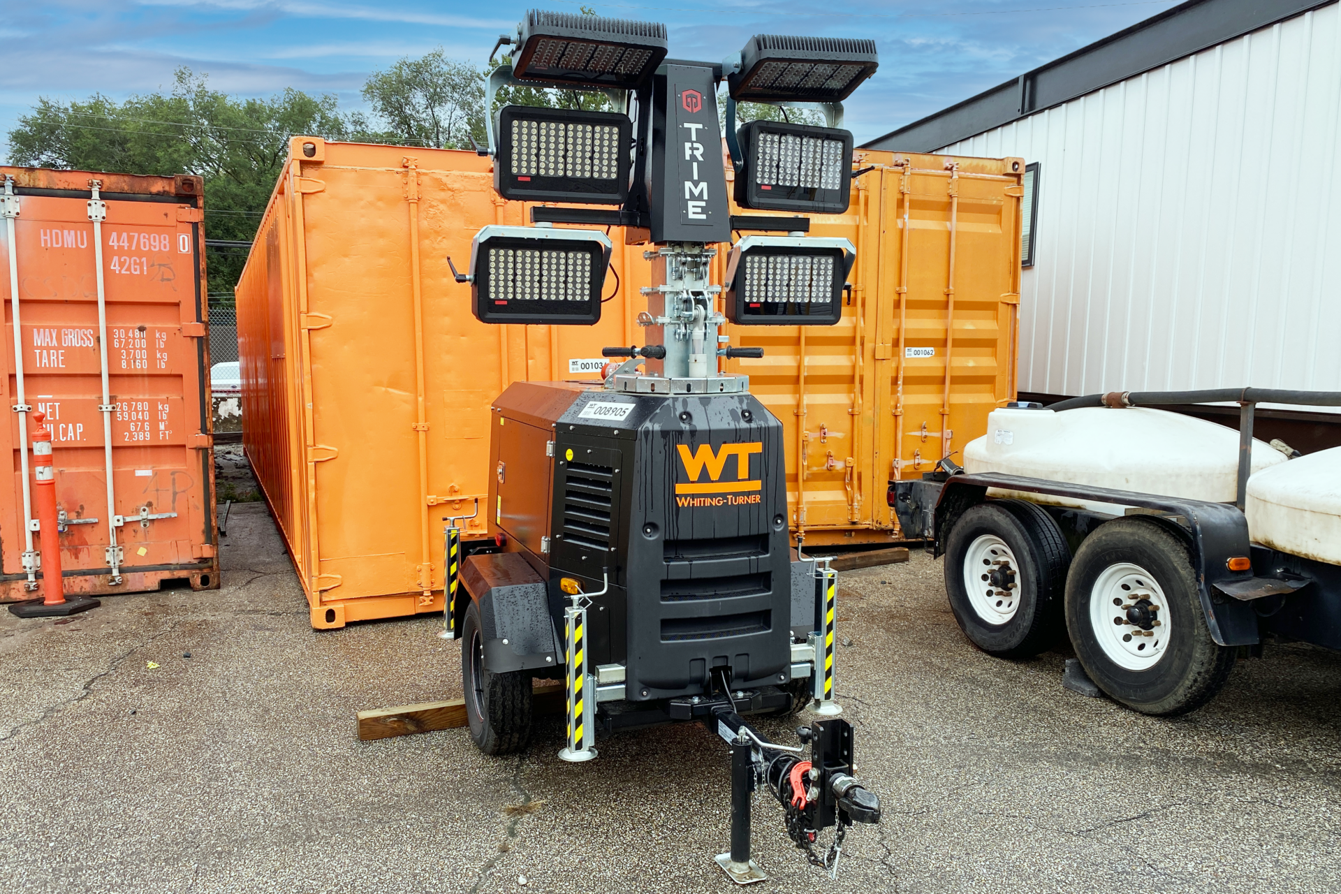 Light Towers, Towable, 7-9 kW
