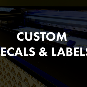 Custom Vinyl Decals and Labels