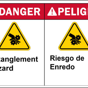 Danger: Entanglement Hazard, Bilingual
