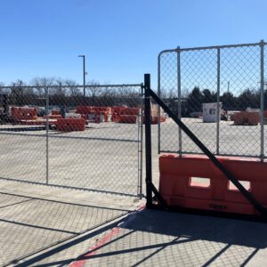 Plastic Barrier Fence Gate Frame