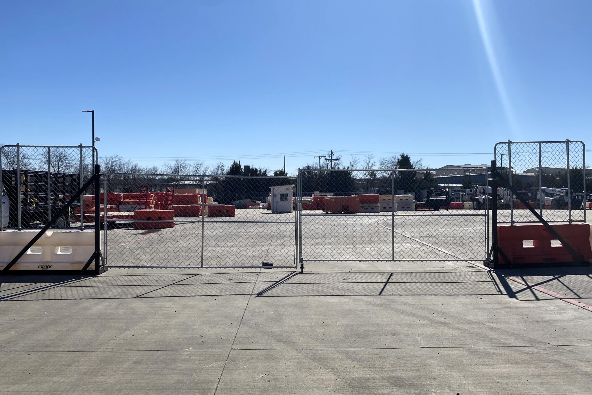 Plastic Barrier Fence Gate Frame - Image 3