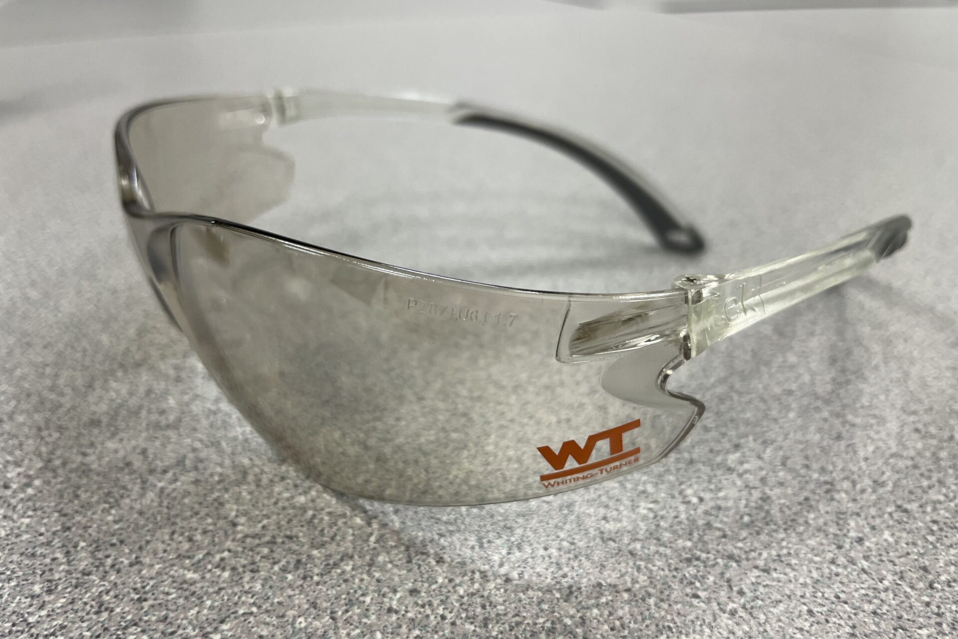 Safety Glasses, Mirrored, Indoor/Outdoor, Logo