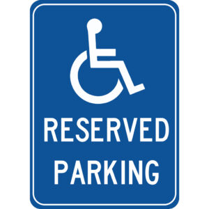 Handicapped/Reserved Parking