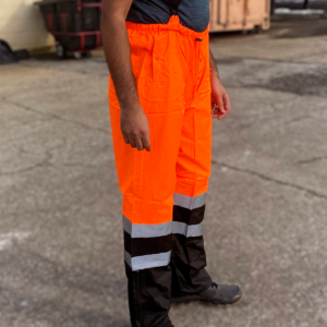 Rain Pants, Orange, High Vis