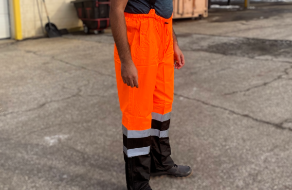 Rain Pants, Orange, High Vis