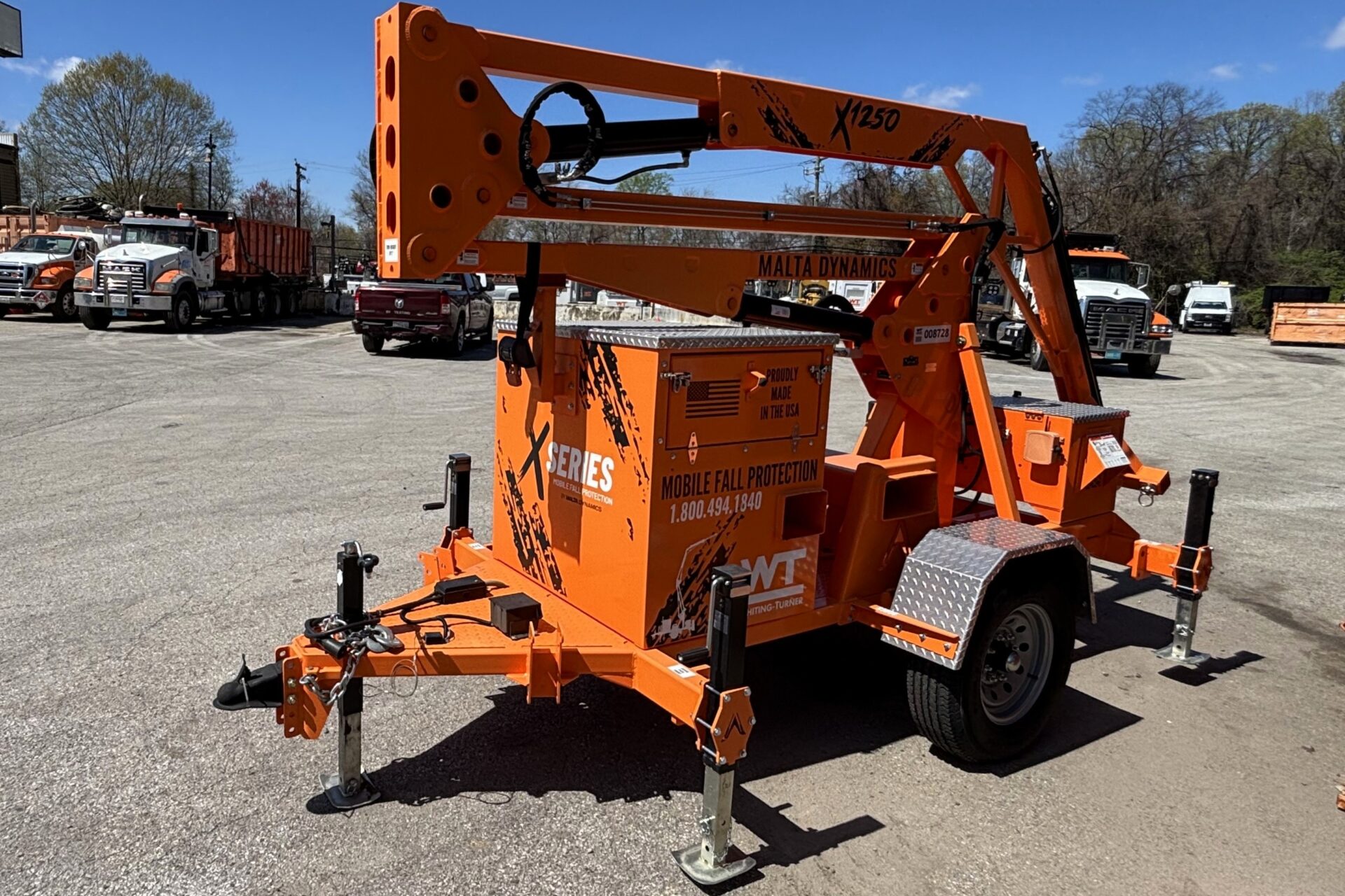 Fall Protection Unit, Trailer-Mounted - Image 2