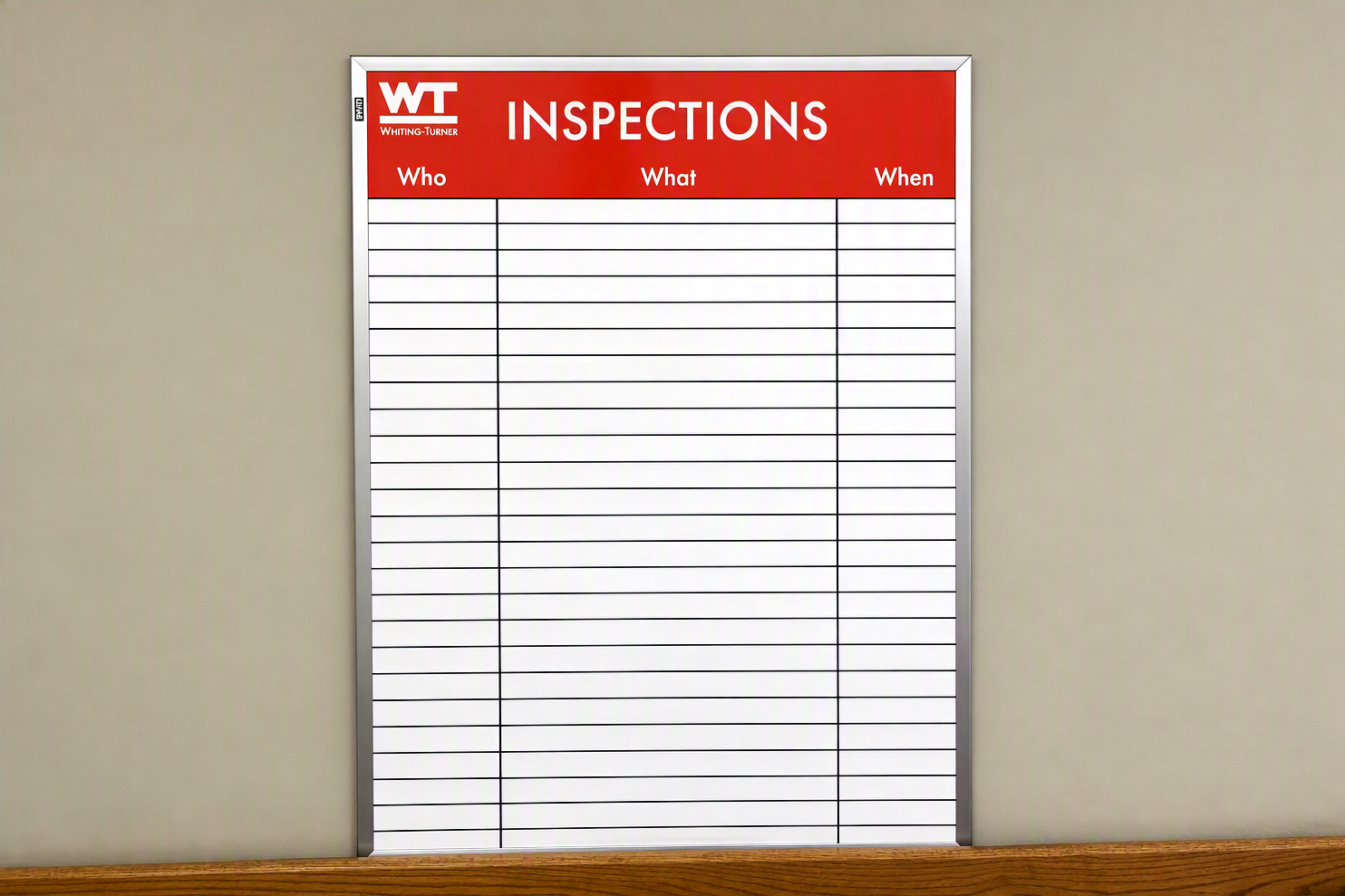 Jobsite Dry Erase Boards, 3'x4' - Image 4