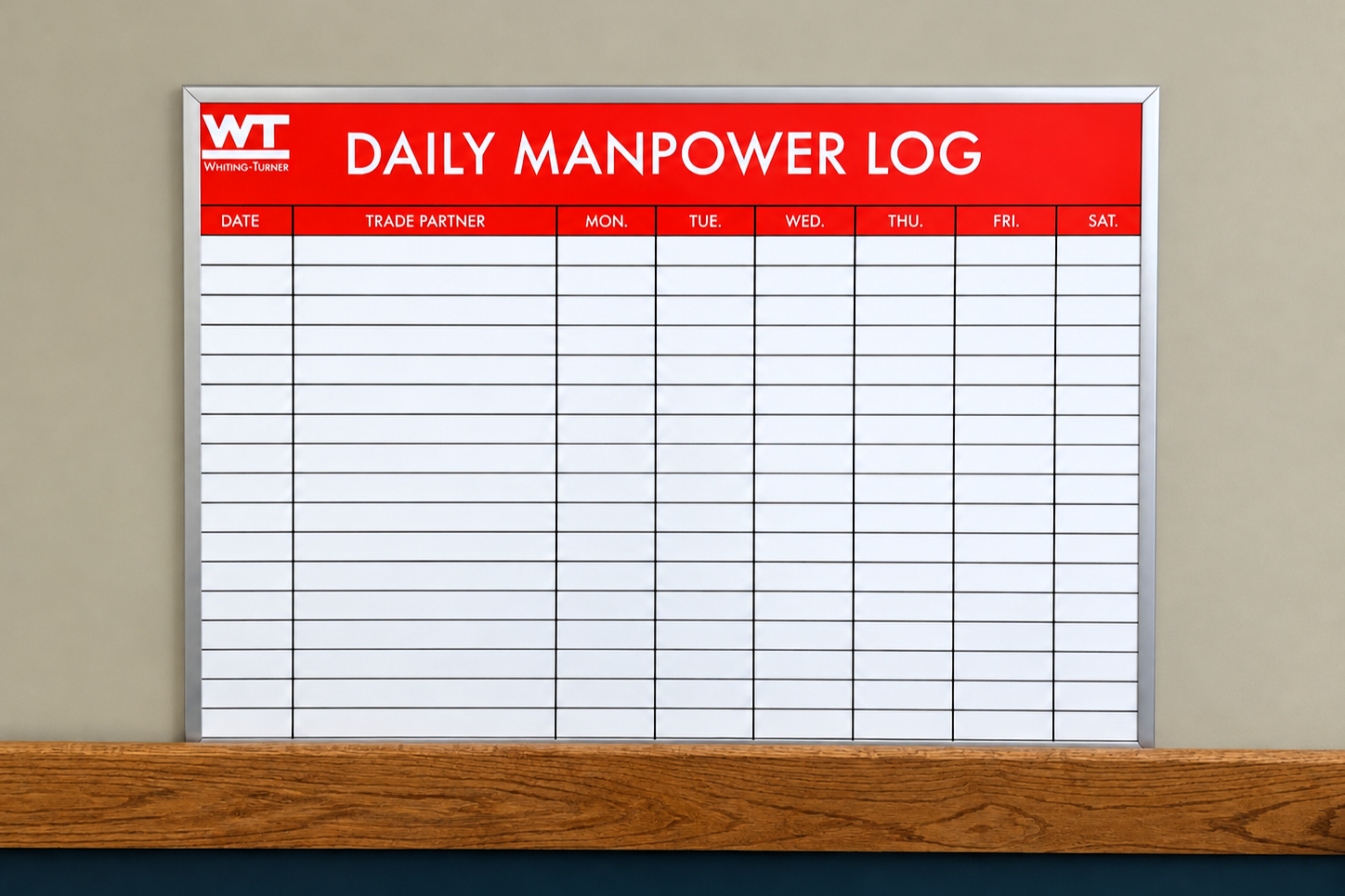 Jobsite Dry Erase Boards, 3'x4' - Image 3