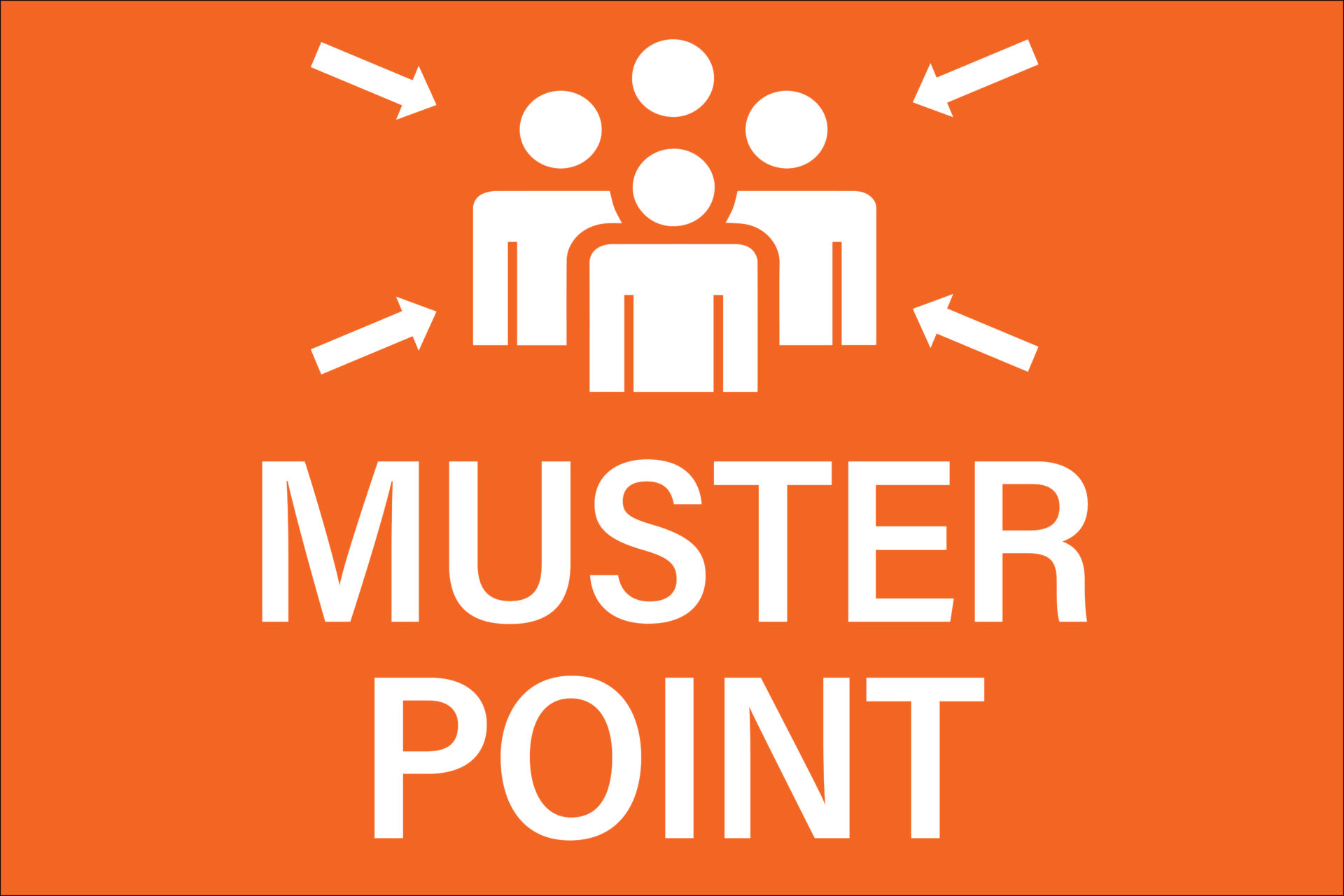 Sign, Muster Point