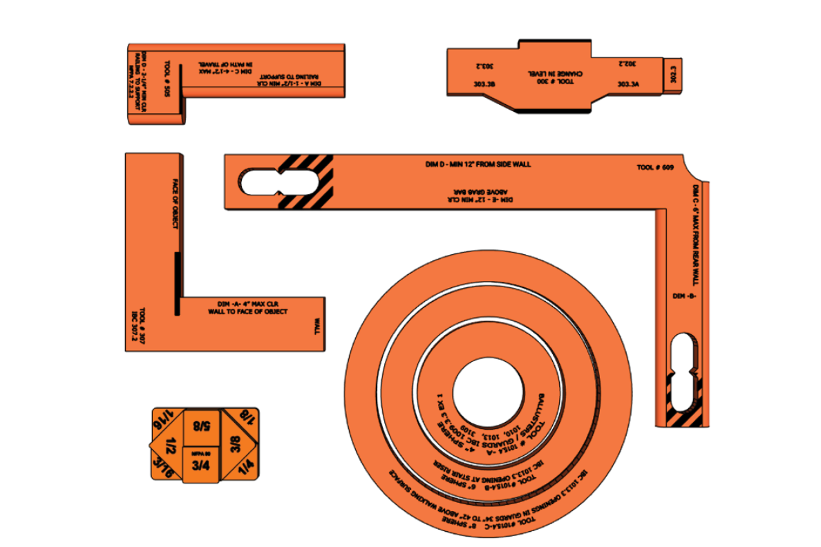 Field Accessibility Verification 6-Piece Toolkit