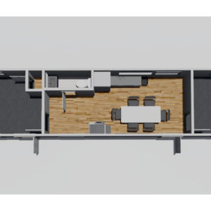 Office Trailers, 10 x 40-49 ft