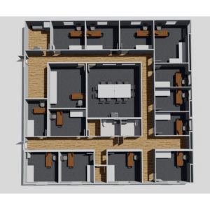 Office Complex, 5 unit, 3001-4000 SF