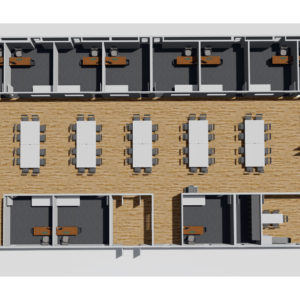 Office Complex, 10 unit, 7001-8000 SF