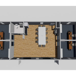 Office Complex, 2 unit, 1001-2000 SF